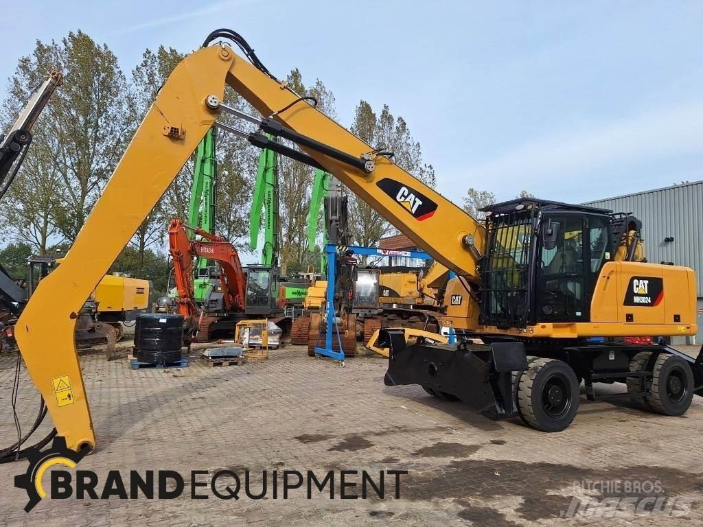 CAT MH3024 Перевантажувачі металобрухту/промислові навантажувачі