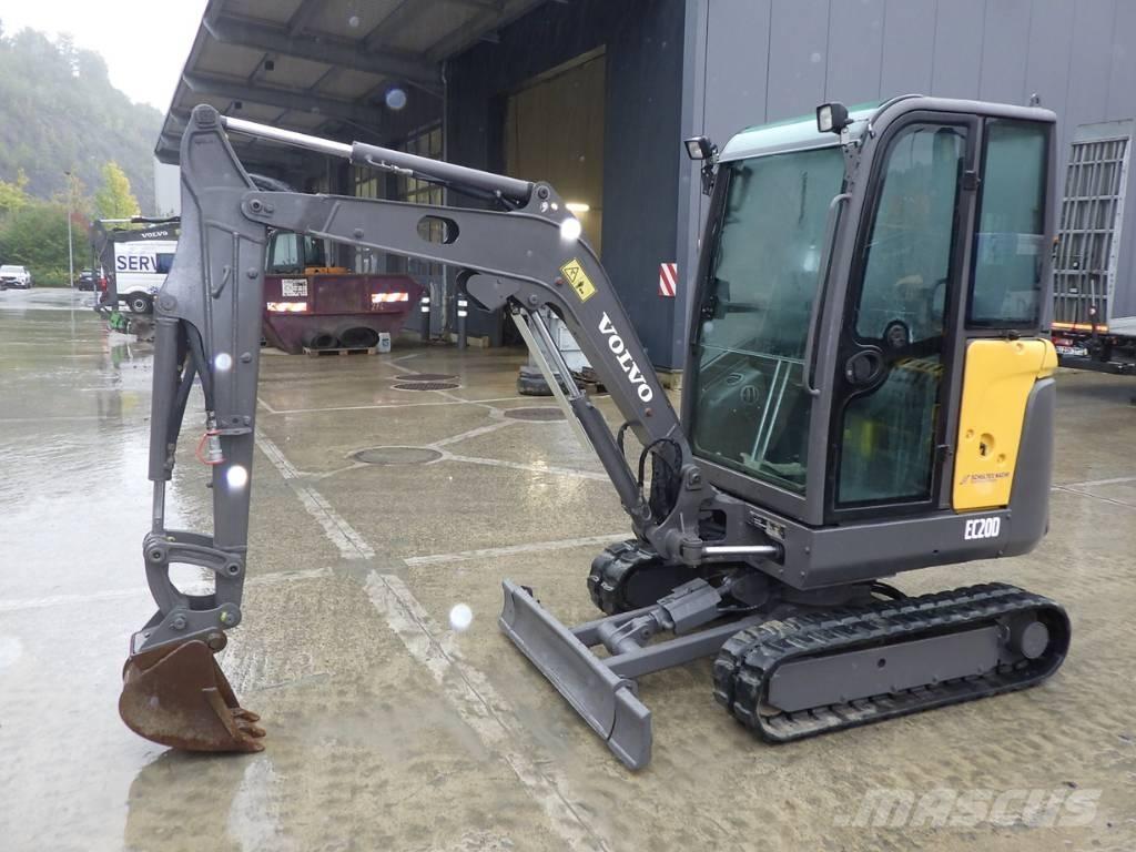 Volvo EC 20 D Міні-екскаватори < 7т