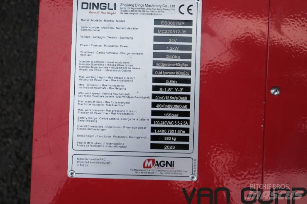Magni ES0607DC  (5.60m) Підйомники-ножиці