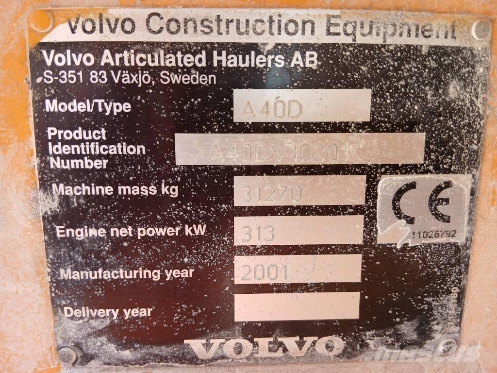 Volvo A 40 D Зчленовані самоскиди