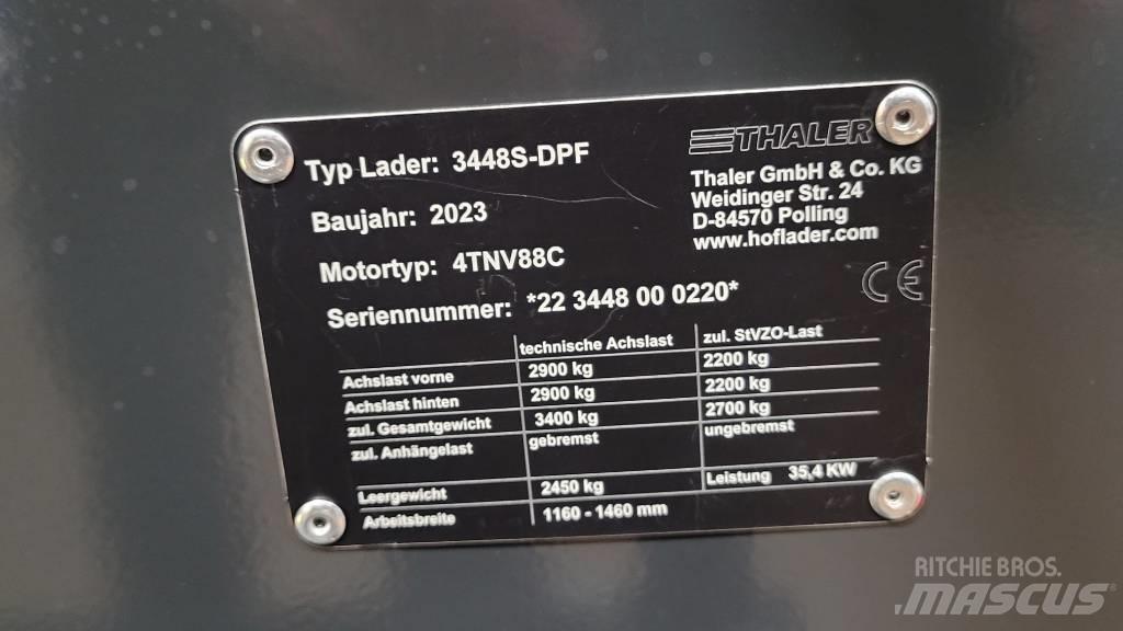 Thaler 3448 S DPF Багатофункціональне обладнання для вантажних і землекопальних робіт