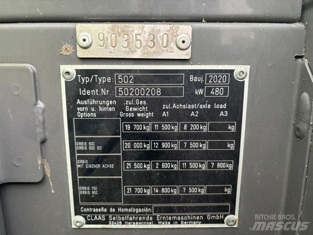 CLAAS Jaguar 960 4WD Кормозбиральні комбайни