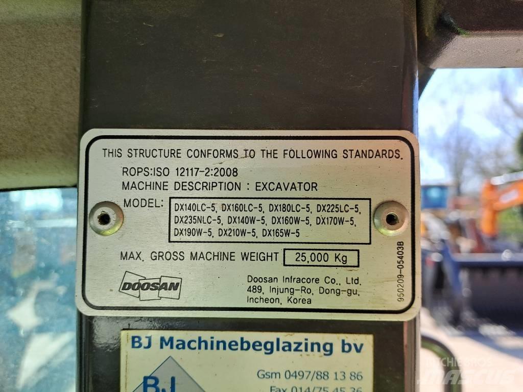 Doosan DX140W-5 Колісні екскаватори