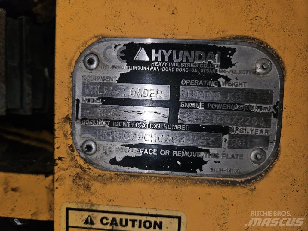 Hyundai HL 960 Фронтальні навантажувачі