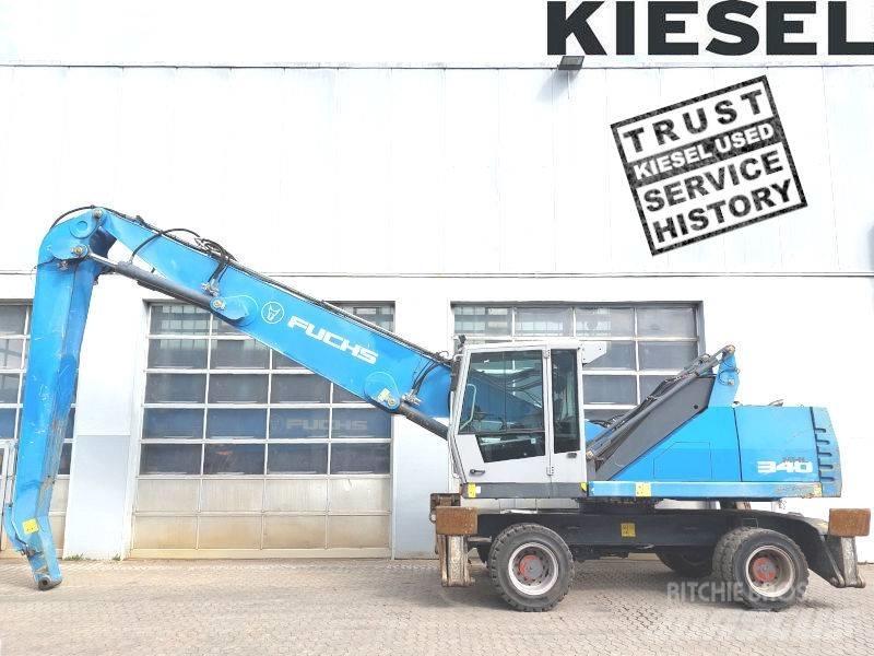 Fuchs MHL 340 E Перевантажувачі металобрухту/промислові навантажувачі