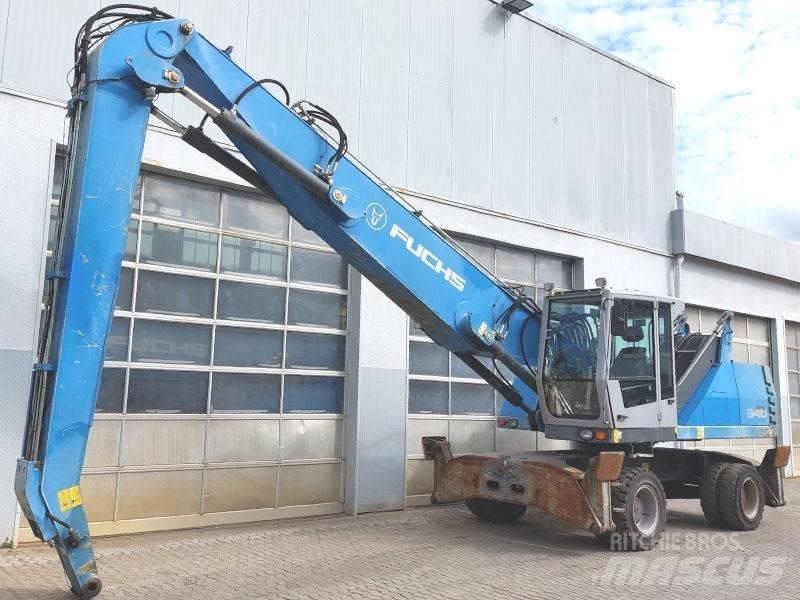 Fuchs MHL 340 E Перевантажувачі металобрухту/промислові навантажувачі