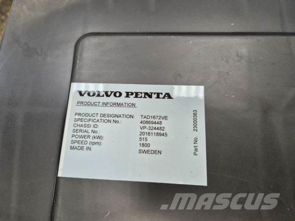 Volvo TAD1672VE Двигуни