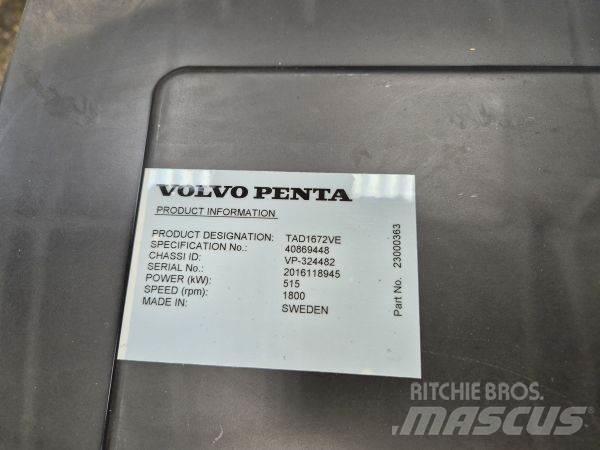 Volvo TAD1672VE Двигуни