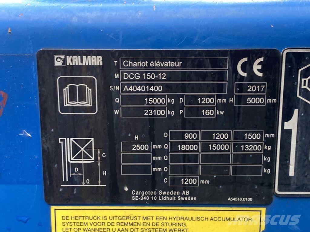 Kalmar DCG150-12 Дизельні навантажувачі