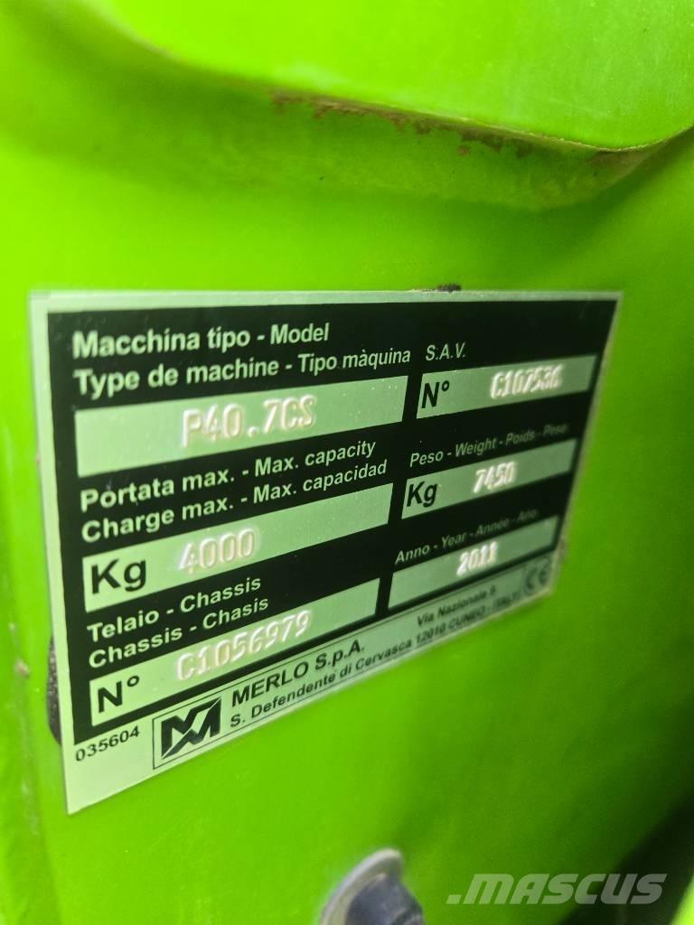 Merlo P 40.7 CS Телескопічні навантажувачі