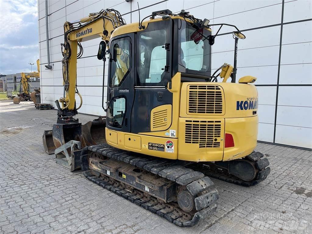 Komatsu PC88MR-10 Колісні екскаватори
