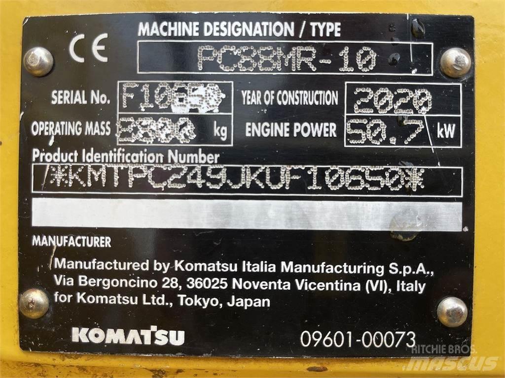 Komatsu PC88MR-10 Колісні екскаватори