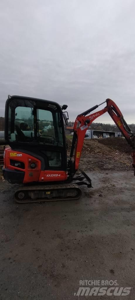 Kubota KX 019-4 Міні-екскаватори < 7т