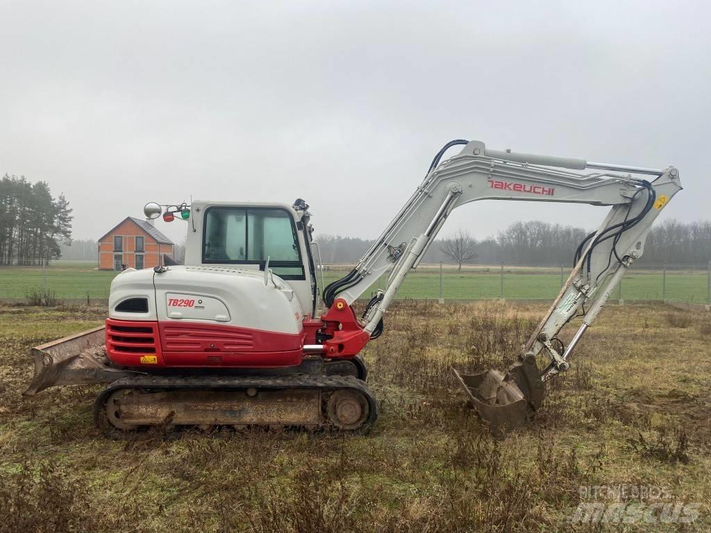 Takeuchi TB 290 Середні екскаватори 7т. - 12т.
