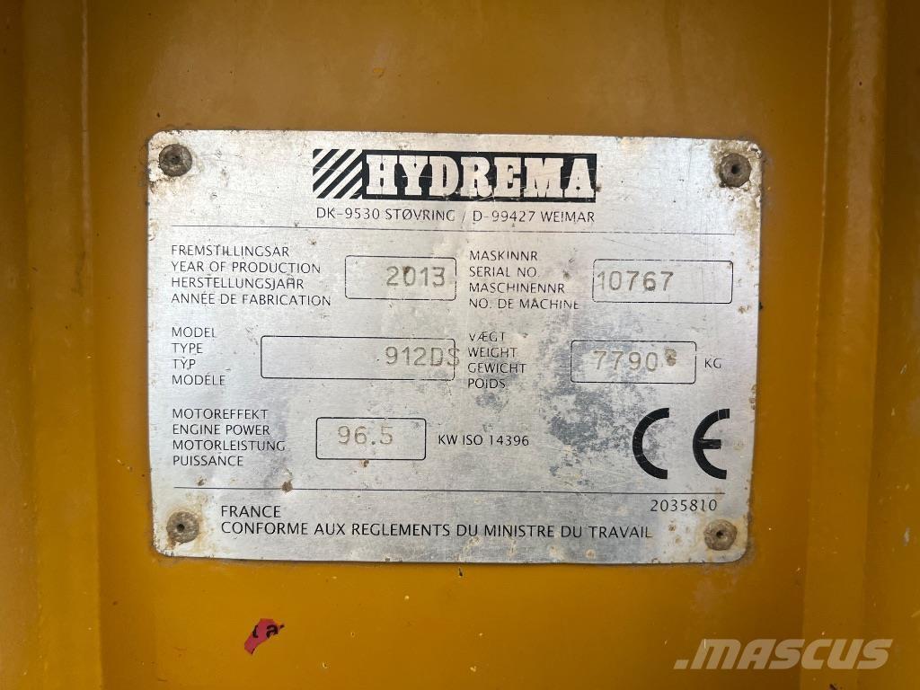 Hydrema 912 DS Зчленовані самоскиди