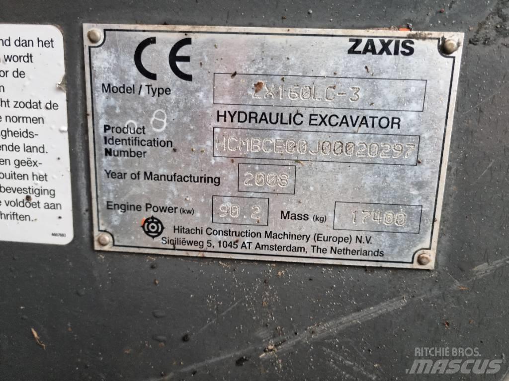 Hitachi ZX 160 Гусеничні екскаватори
