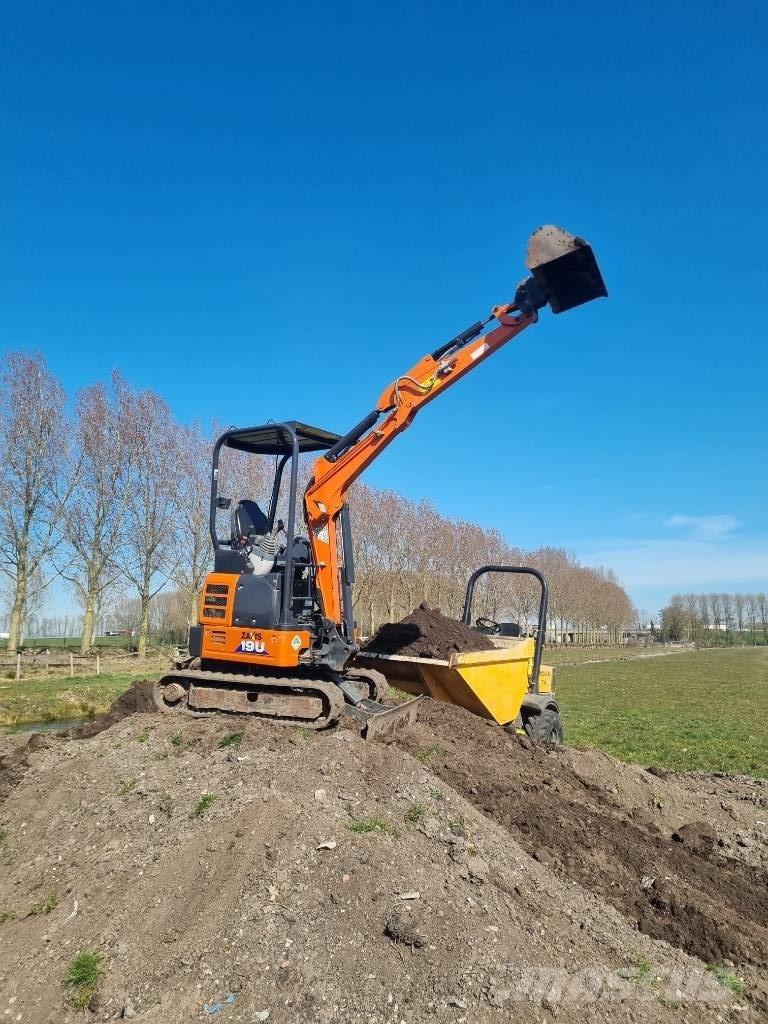 Hitachi ZX 19 U Міні-екскаватори < 7т