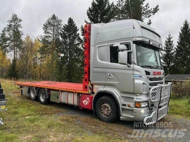 Scania R 560 6*2 Вантажівки-платформи/бокове розвантаження
