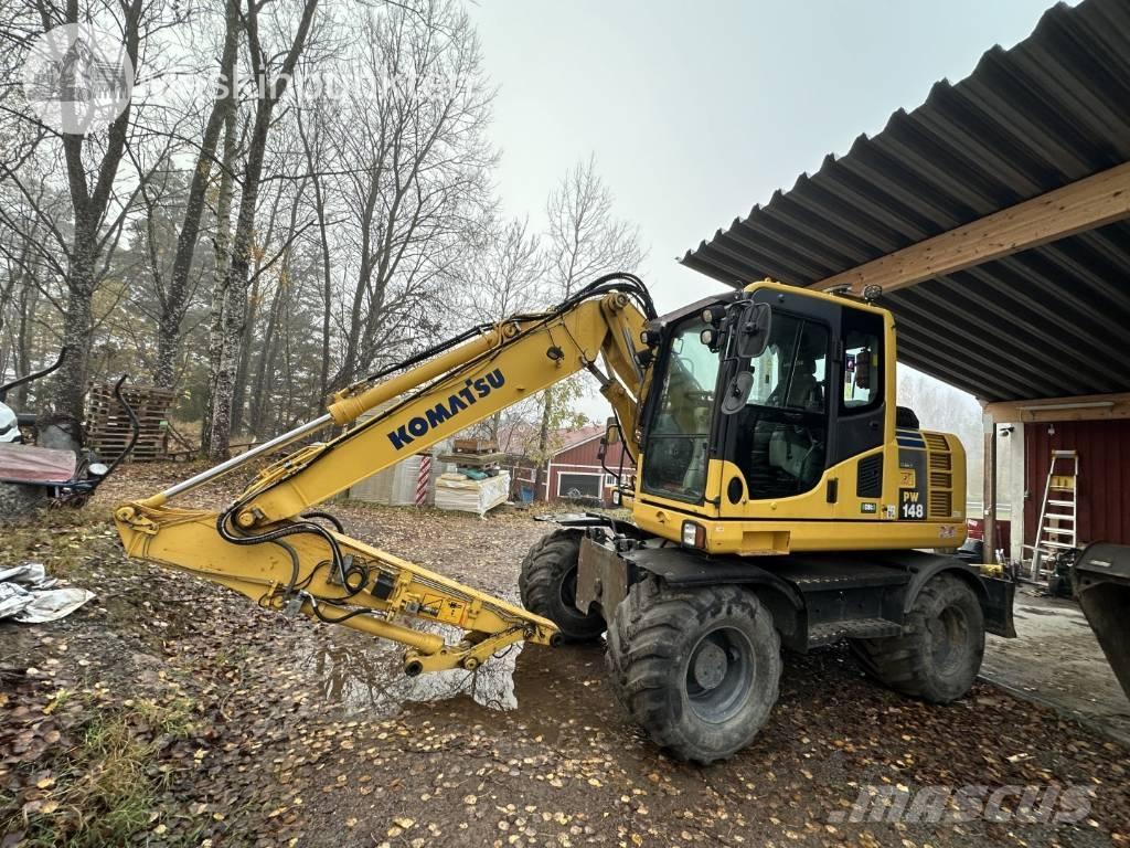 Komatsu PW 148-8 Колісні екскаватори