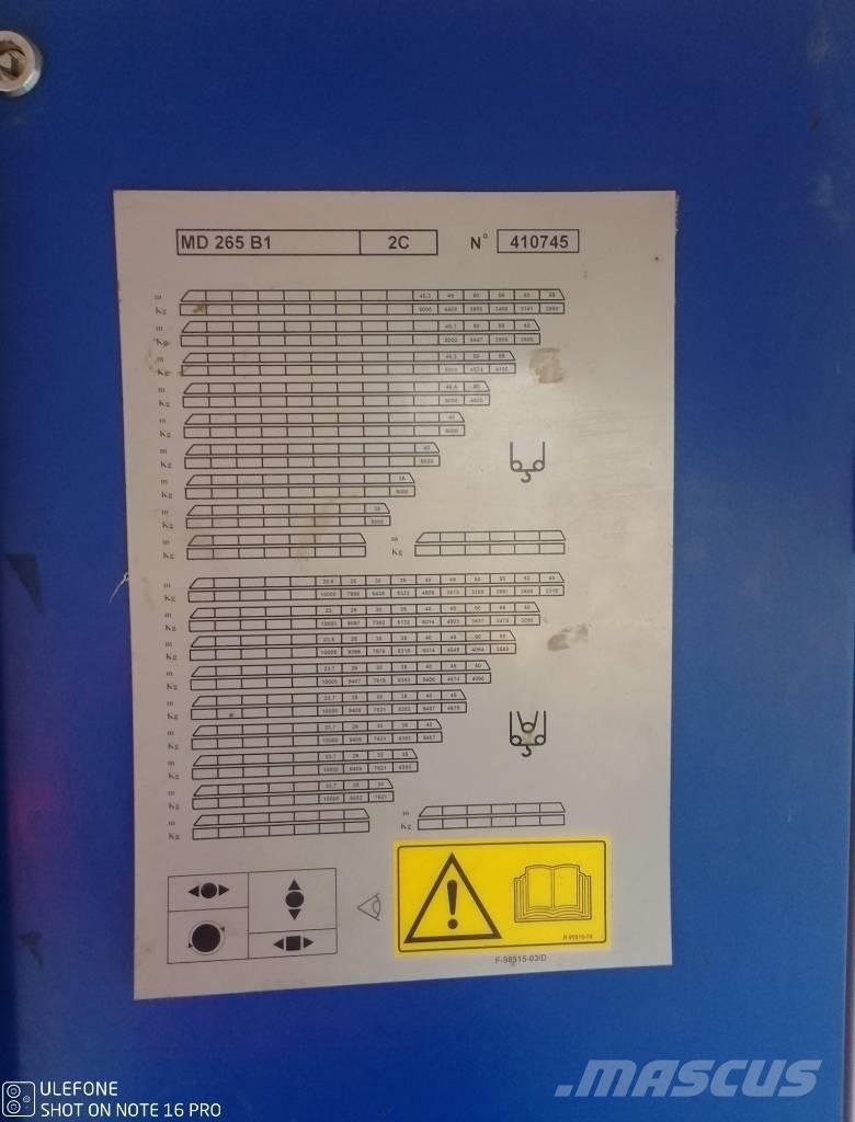Potain MD265B1-J10 Баштові крани