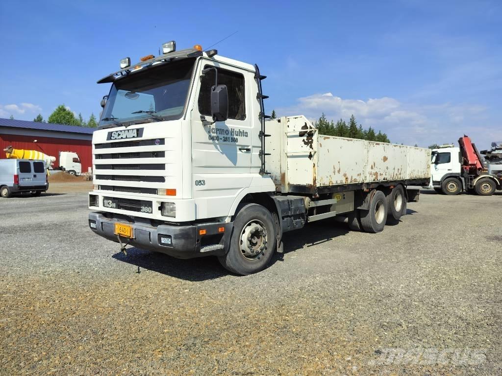 Scania 113 H 360 Вантажівки-платформи/бокове розвантаження