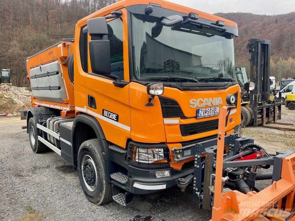Scania P 410 Розсіювачі солі та піску