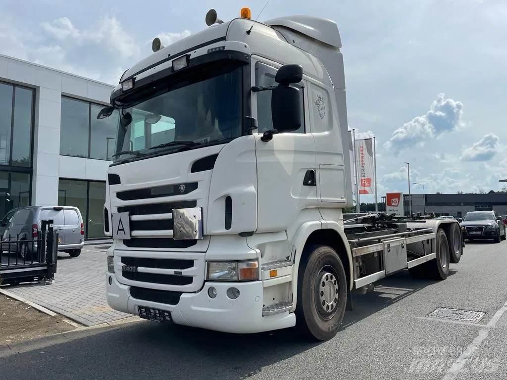 Scania R400 Вантажівки з гаковим підйомом