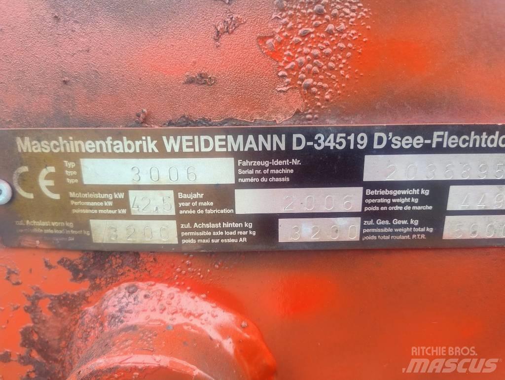 Weidemann 3006 Parts Фронтальні навантажувачі