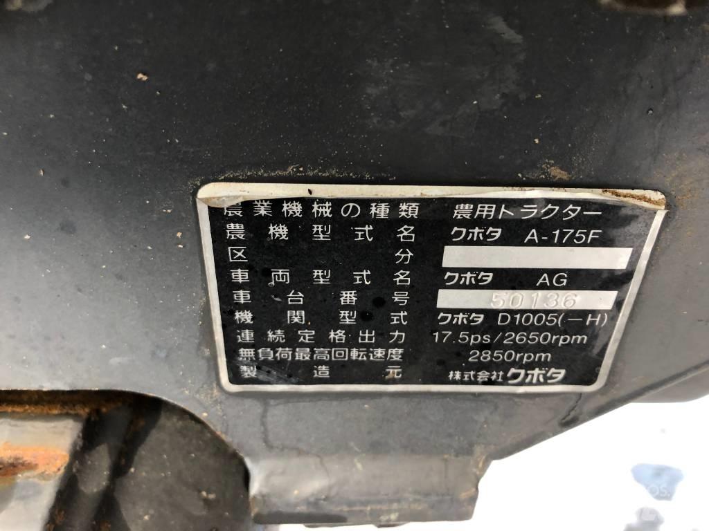 Kubota A-175 Трактори