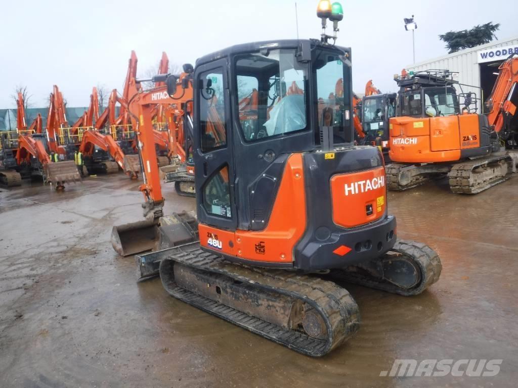 Hitachi ZX 48 U-6 Міні-екскаватори < 7т