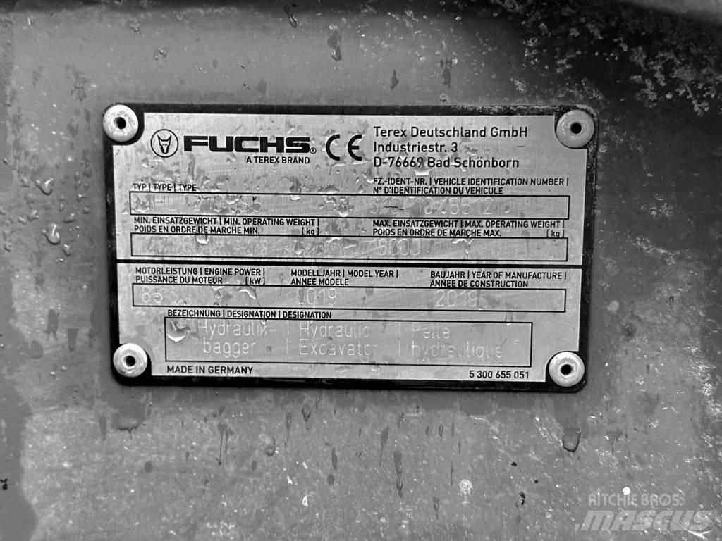 Terex Fuchs MHL 310 Обладнання для сортування відходів