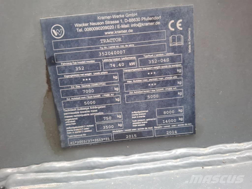 Kramer 8115 Фронтальні навантажувачі