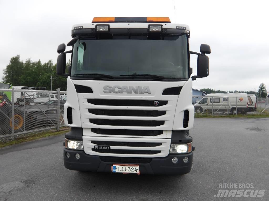 Scania R 440 6x4 Вантажівки з гаковим підйомом
