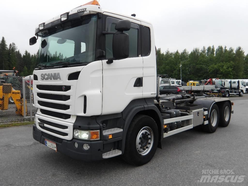 Scania R 440 6x4 Вантажівки з гаковим підйомом