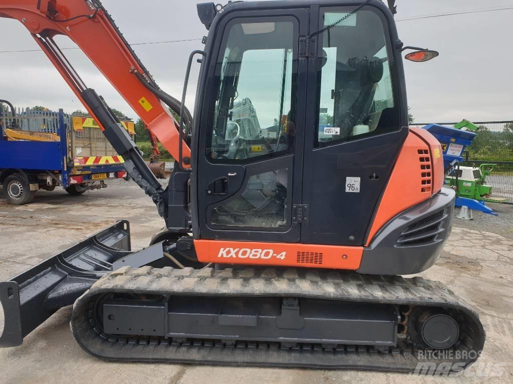Kubota KX 080-4 Середні екскаватори 7т. - 12т.