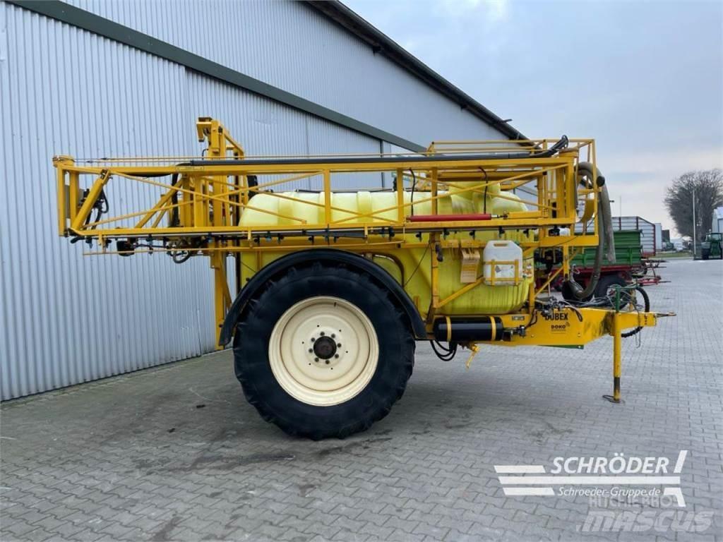 Dubex MENTOR 9804 Причіпні обприскувачі
