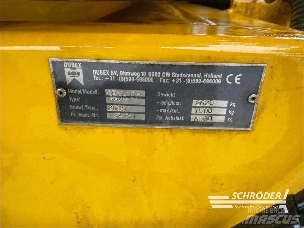 Dubex MENTOR 9804 Причіпні обприскувачі