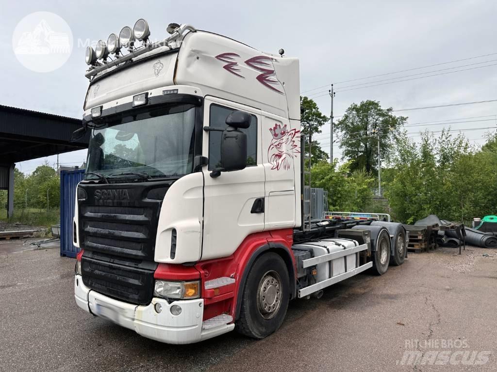 Scania R 480 LB Вантажівки з гаковим підйомом