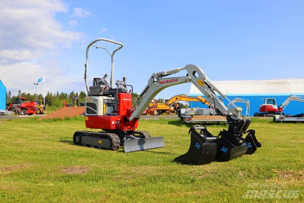 Takeuchi TB210R Міні-екскаватори < 7т
