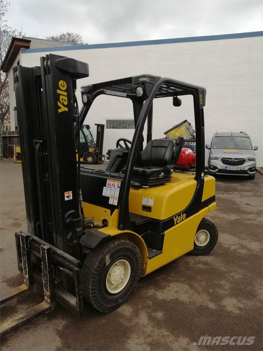 Yale GLP25VX-V Газові навантажувачі
