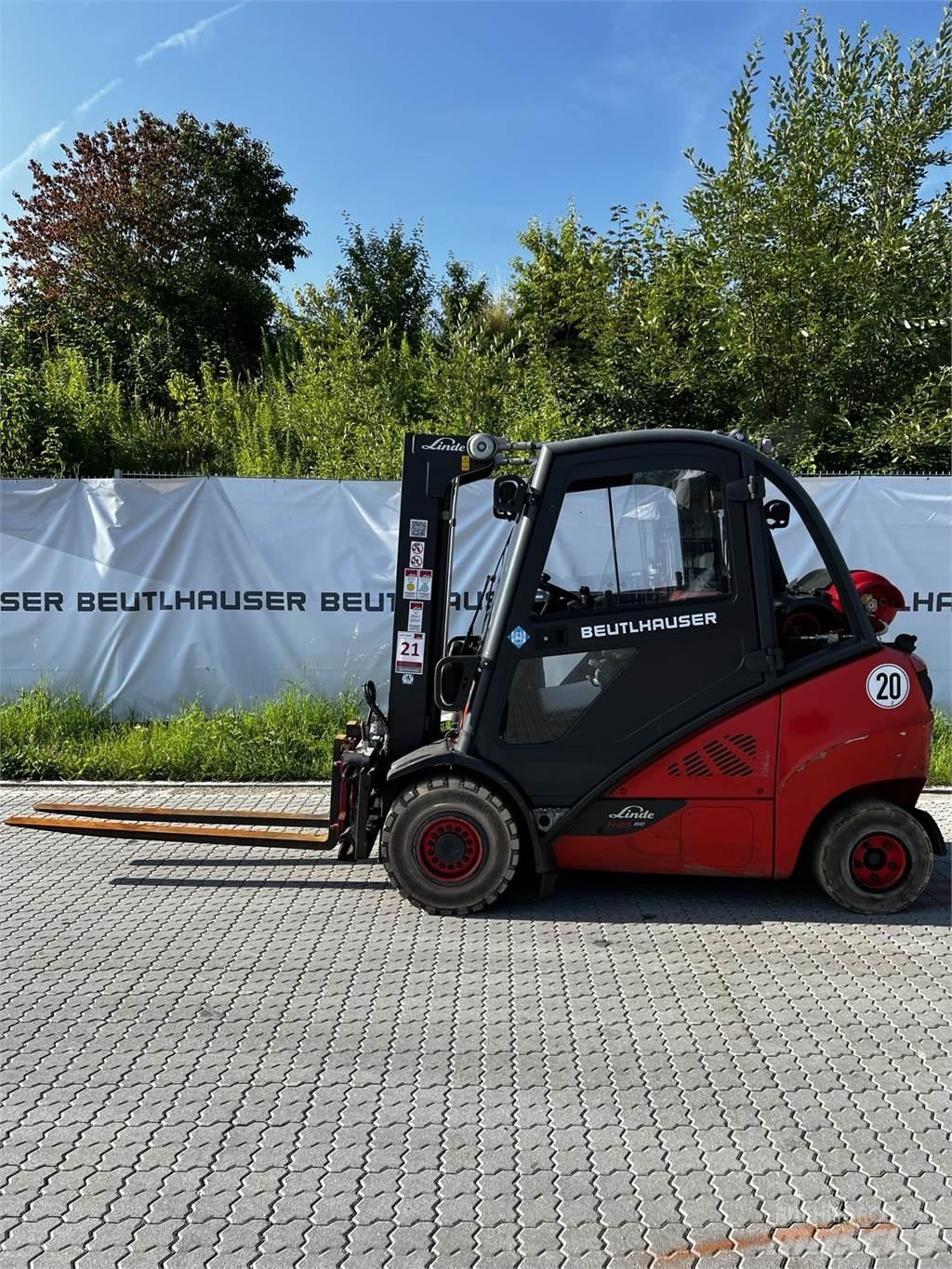Linde H25T/600 Газові навантажувачі