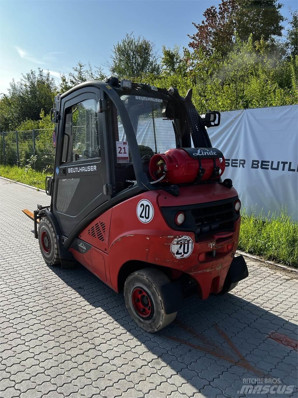 Linde H25T/600 Газові навантажувачі
