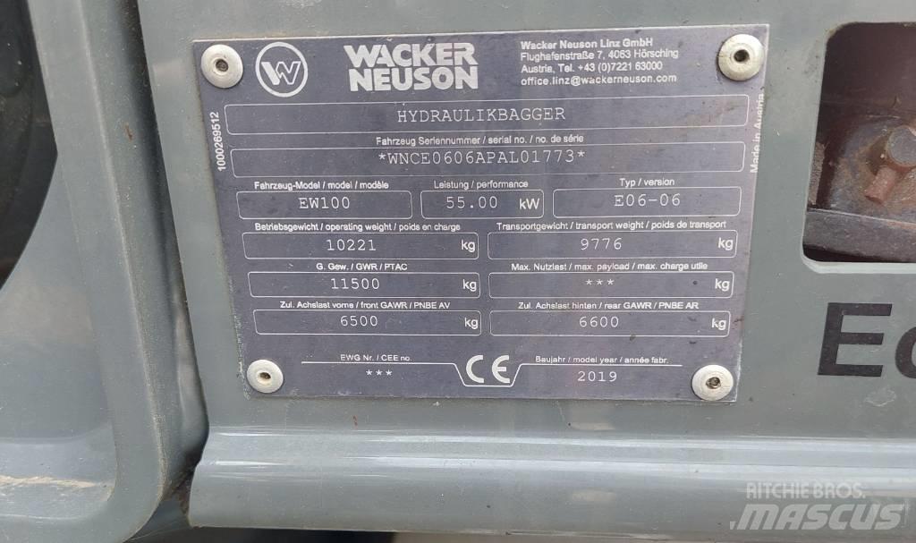 Wacker Neuson EW100 Колісні екскаватори