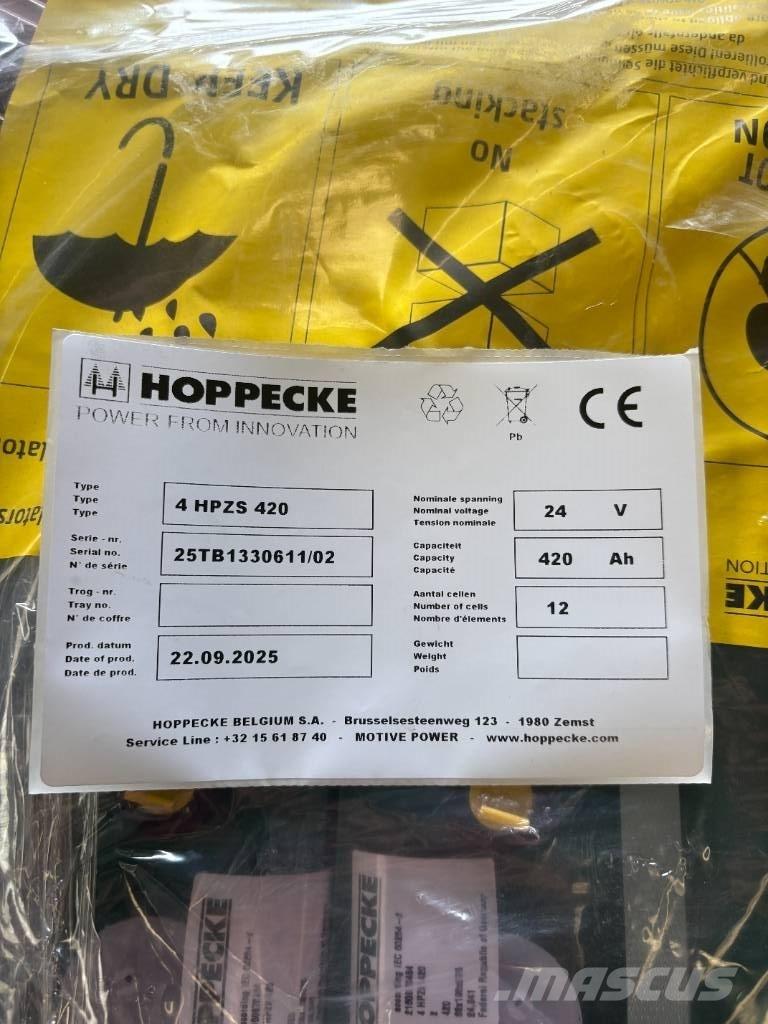 Hoppecke 4HPZS420 Акумуляторні батареї