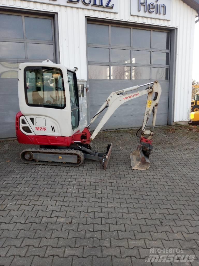 Takeuchi TB 216 Міні-екскаватори < 7т