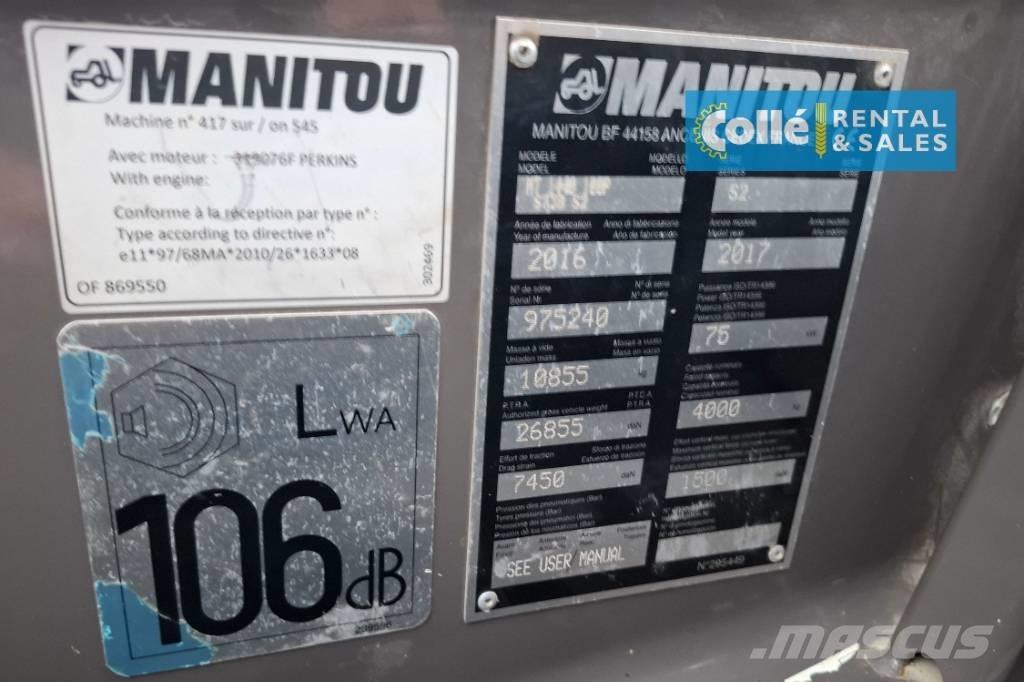 Manitou MT 1440 Телескопічні навантажувачі