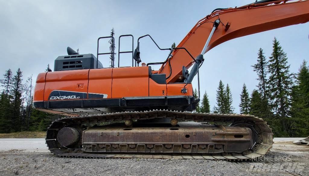 Doosan DX 340 LC Гусеничні екскаватори