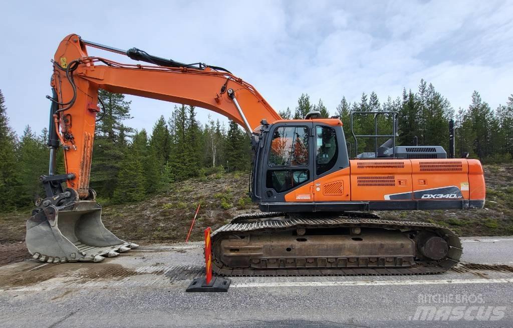 Doosan DX 340 LC Гусеничні екскаватори