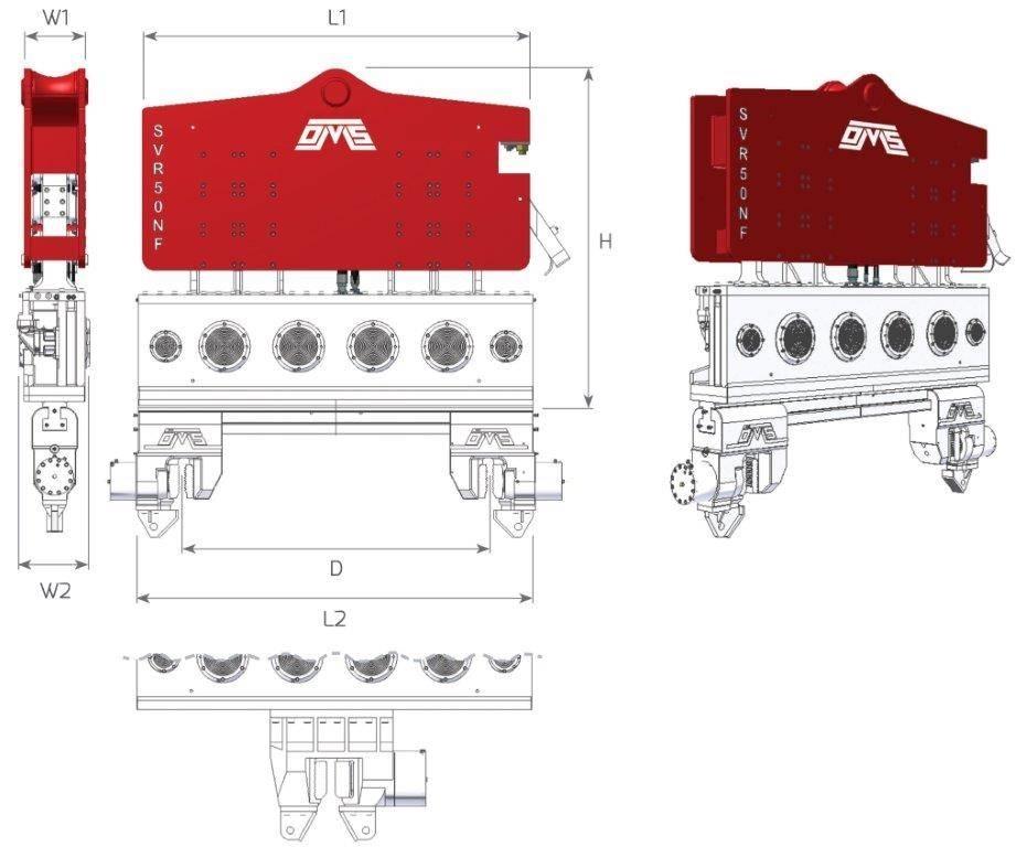 SVR 50NF Віброзанурювачі