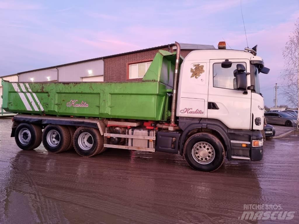 Scania R 480 8X4 Скіпові навантажувачі